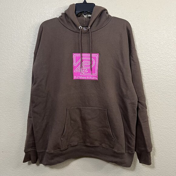 Vegyn Plz Make It Ruins 2021 Logo Hoodie Large - Picture 1 of 6